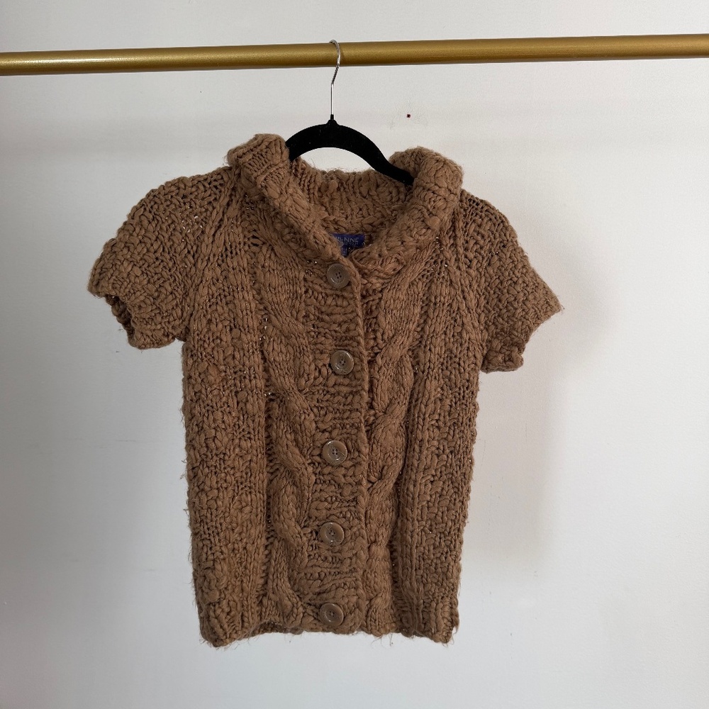 Vivienne Tam button up sweater top
